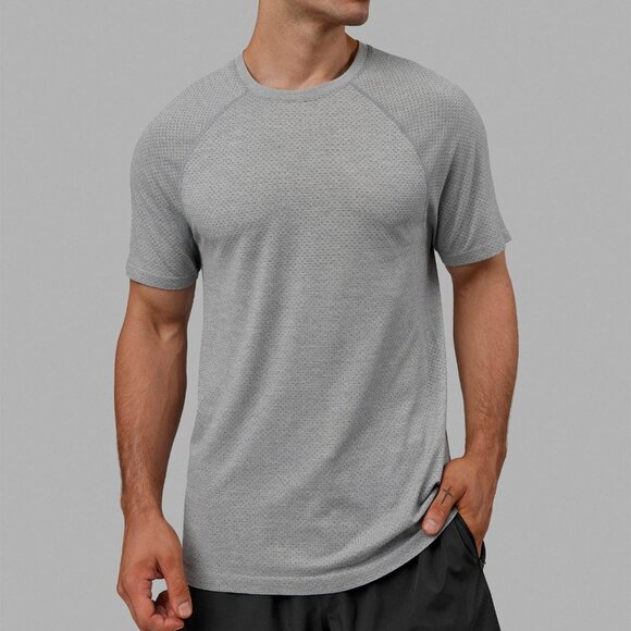 🆕 LSKD AeroFLX Seamless Synthetic Lightweight Micro-mesh Athletic Flex T-Shirt - Picture 7 of 10